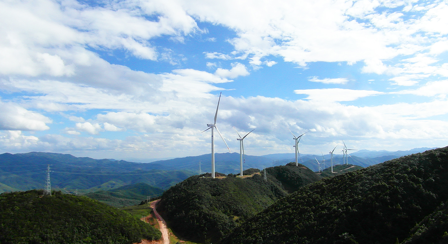 云南省姚安縣龍?bào)滹L(fēng)電場(chǎng)